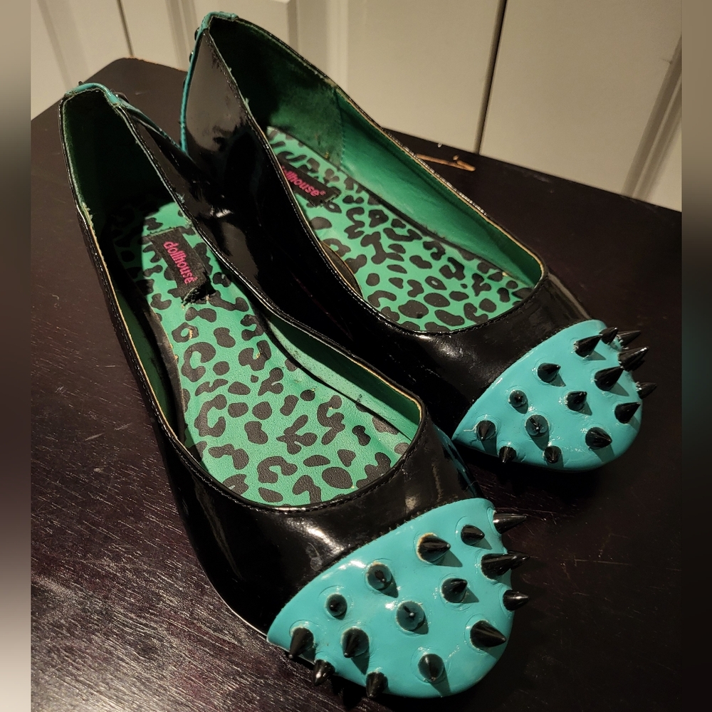 Dollhouse Spiked Ballet Flats